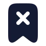 Bookmark X icon preview
