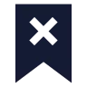 Bookmark X icon preview