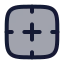 Borderall icon with duotone rounded style