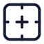 Borderall icon with stroke standard style