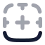 Borderbottom icon with bulk rounded style
