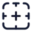 Borderbottom icon with stroke standard style