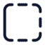 Borderleft icon with stroke standard style