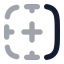 Borderright icon with bulk rounded style