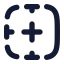 Borderright icon with solid rounded style