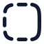 Borderright icon with solid rounded style