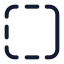 Borderright icon with stroke standard style