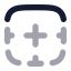 Bordertop icon with bulk rounded style