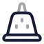 Borobudur icon with twotone rounded style