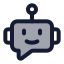 Botmessagesquare icon with duotone standard style