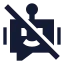 Botoff icon with solid sharp style