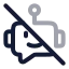 Botoff icon with twotone rounded style