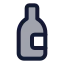 Bottlewine icon with duotone standard style
