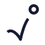 Bounceright icon with stroke sharp style