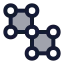 Boundingbox icon with duotone rounded style