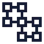 Boundingbox icon with stroke sharp style