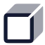 Box icon with bulk rounded style