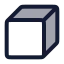 Box icon with duotone rounded style