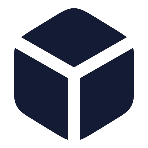 Box Icon in Solid Rounded style