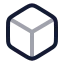 Box icon with twotone rounded style