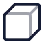 Box icon with twotone rounded style