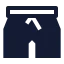 Boxer icon with solid sharp style