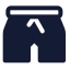 Boxer icon with solid standard style