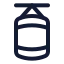 Boxingbag icon with stroke standard style