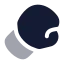 Boxingglove icon with bulk rounded style