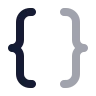Braces icon preview