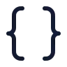 Braces icon preview