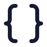 Braces icon preview