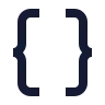Braces icon preview