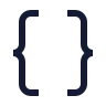 Braces icon preview