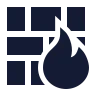 Brick Wall Fire icon preview