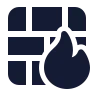 Brick Wall Fire icon preview