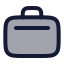 Briefcase icon with duotone rounded style