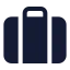 Briefcase icon with solid standard style