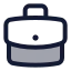 Briefcasebusiness icon with duotone standard style