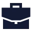 Briefcasebusiness icon with solid sharp style
