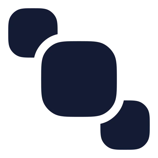 Bring To Front Icon in Solid Rounded style