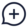 Bubble Chat Add icon preview