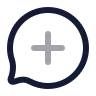 Bubble Chat Add icon preview