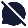 Bubble Chat Blocked icon preview