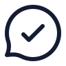Bubble Chat Done icon preview