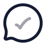Bubble Chat Done icon preview
