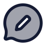 Bubble Chat Edit icon preview