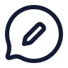 Bubble Chat Edit icon preview