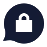 Bubble Chat Lock icon preview