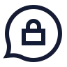 Bubble Chat Lock icon preview